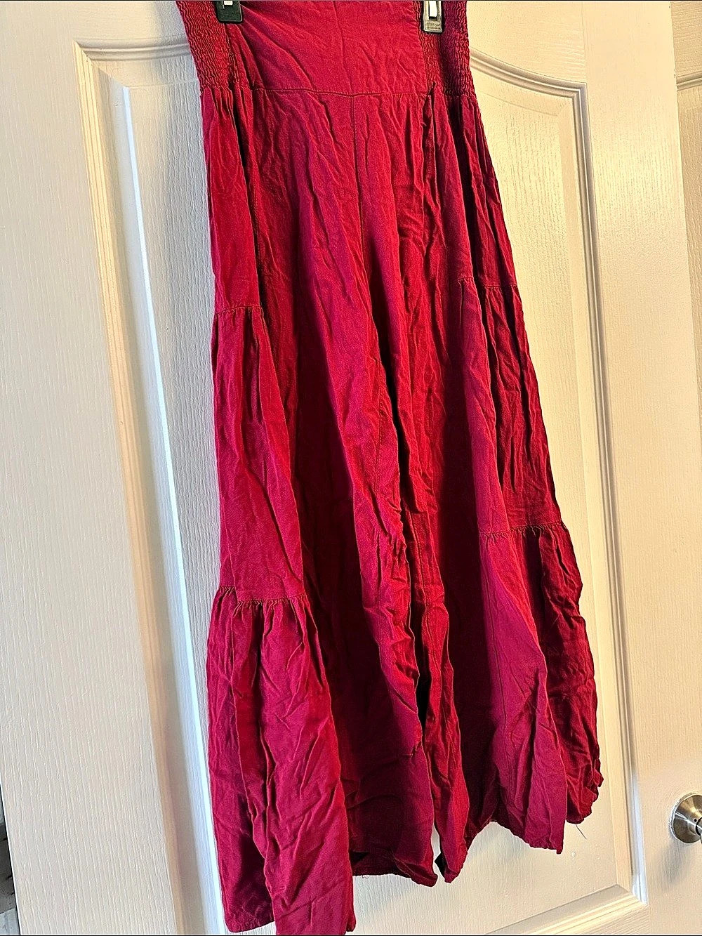 Red Pants with Tie in back